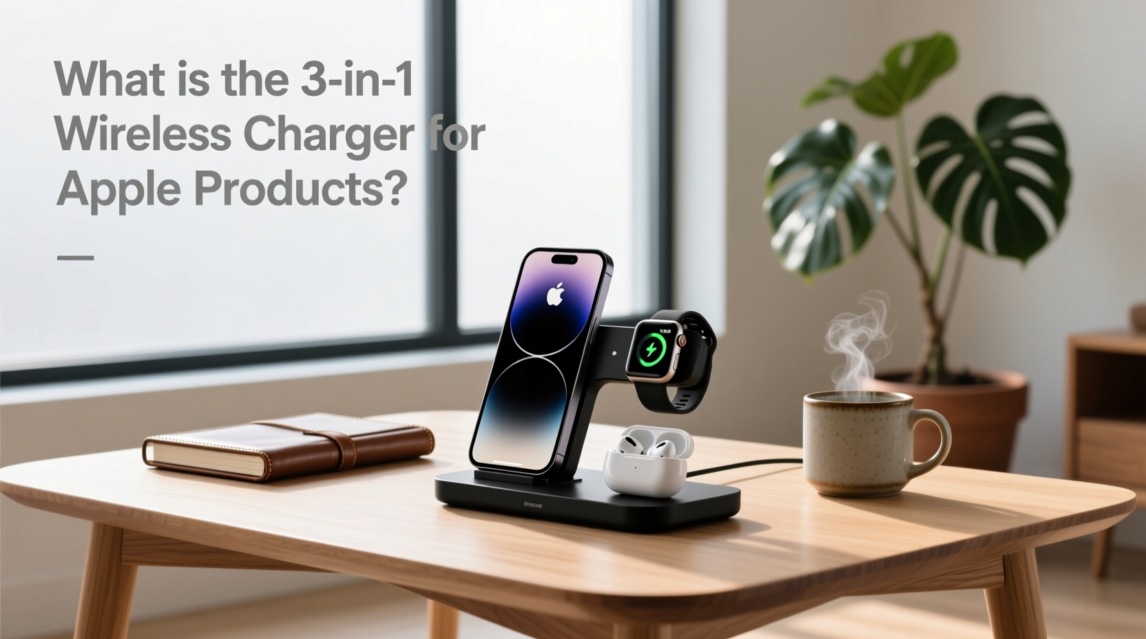 3-in-1 Wireless Charger for Apple Guide