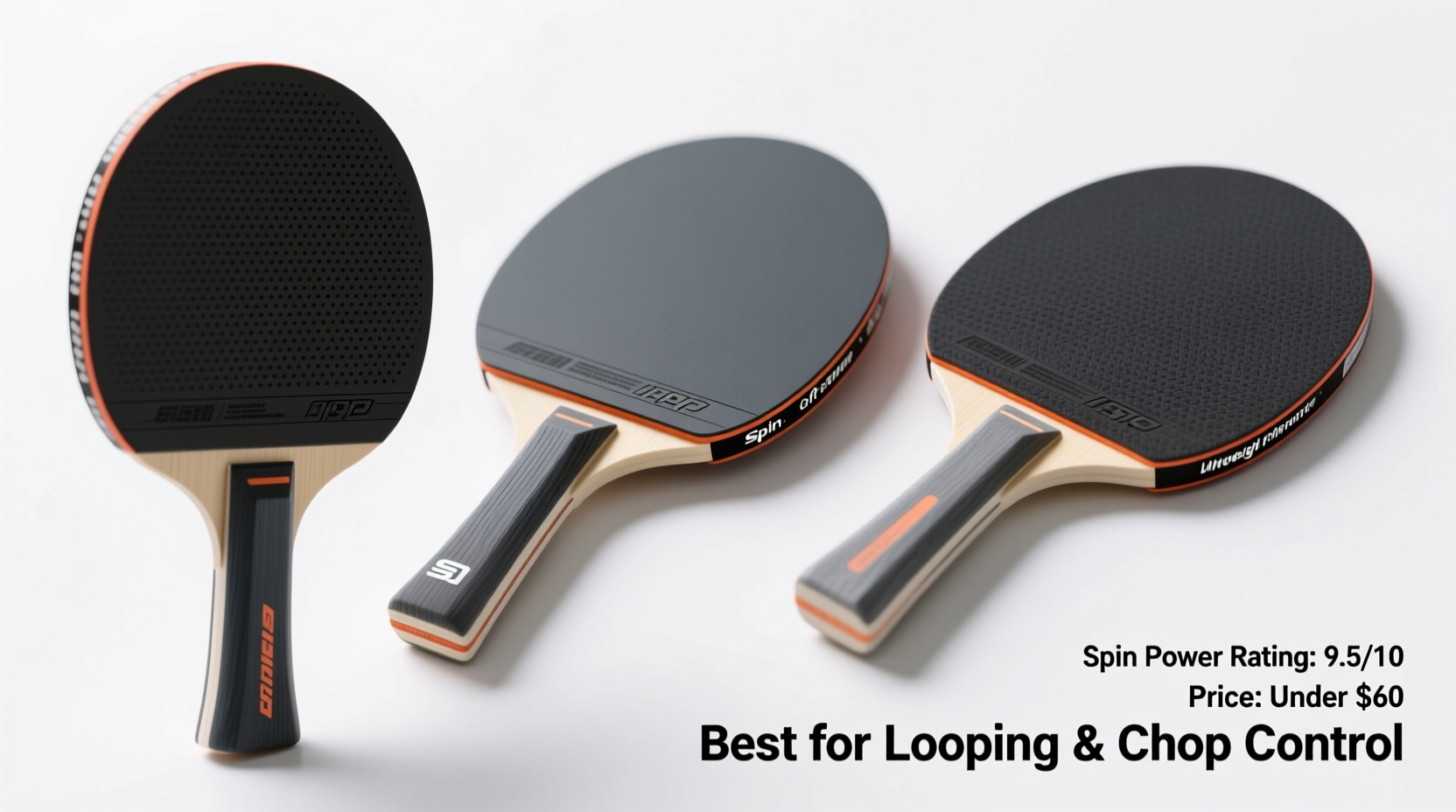 find the best ping pong paddle for spin with affordable high performance picks