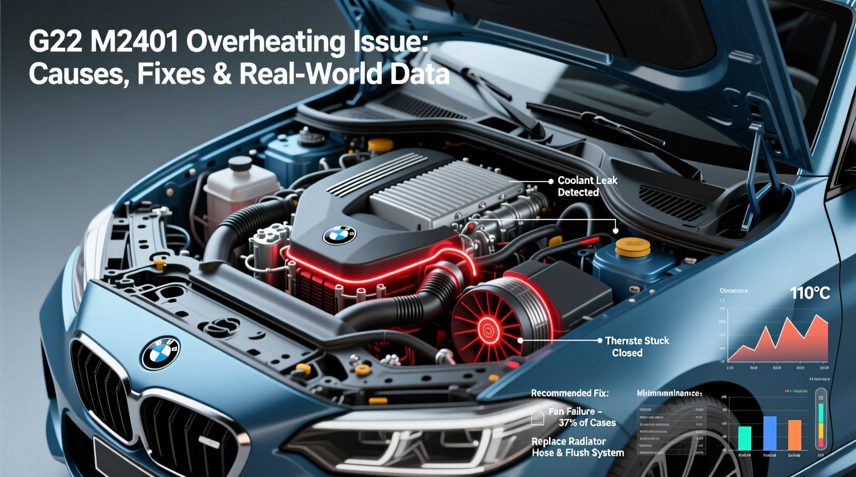 g42 m240i overheating issue