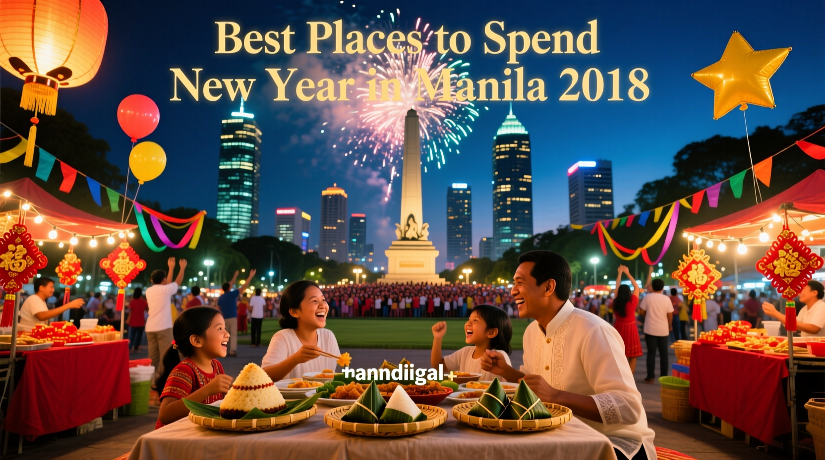 where to spend new year in manila 2018