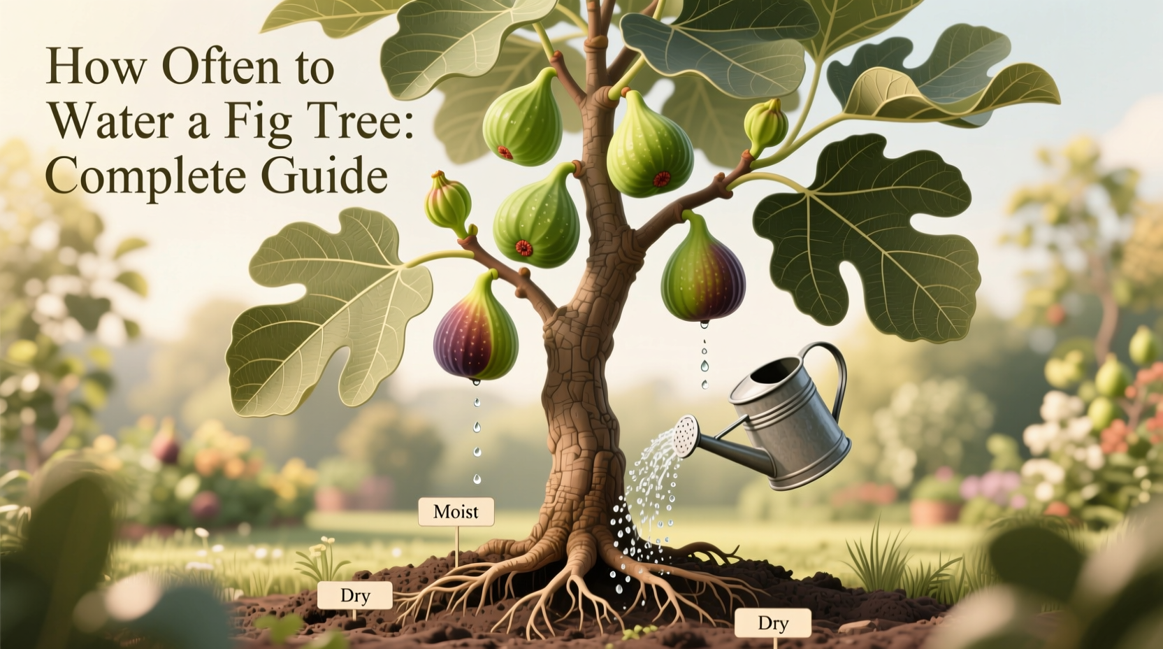 how often water fig tree