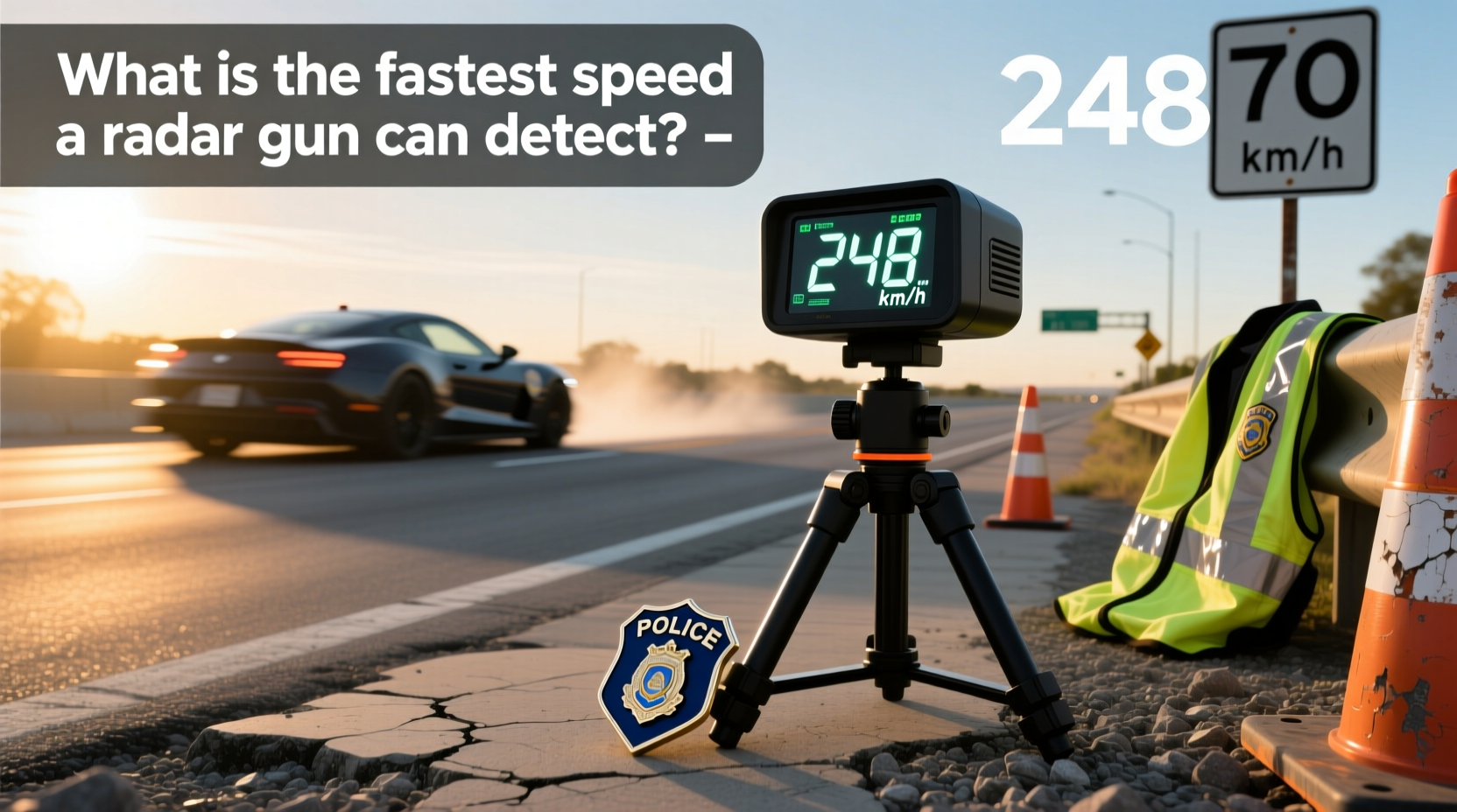 How to Choose Speed Gun Detector, What Is the Fastest Speed a Radar Gun Can Detect?