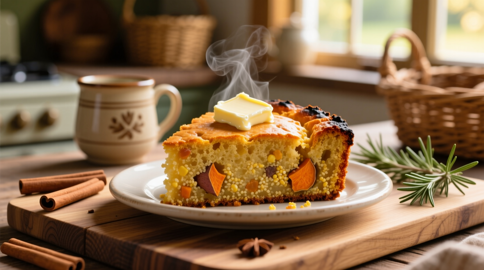 sweet potato cornbread