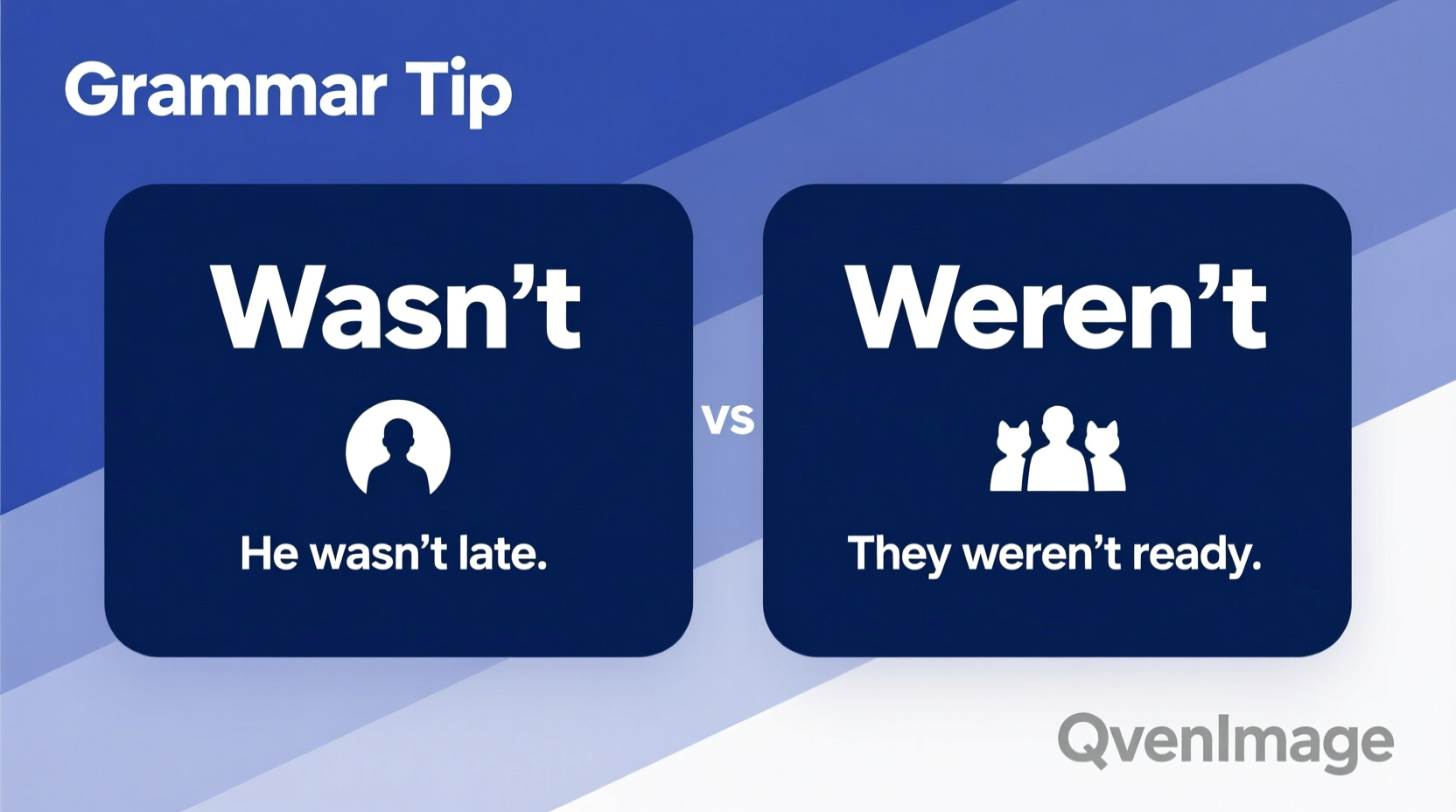 wasnt vs werent which is correct when to use which