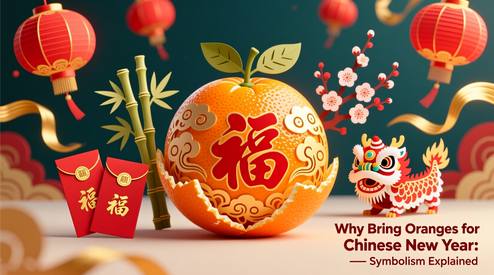 why bring oranges for chinese new year