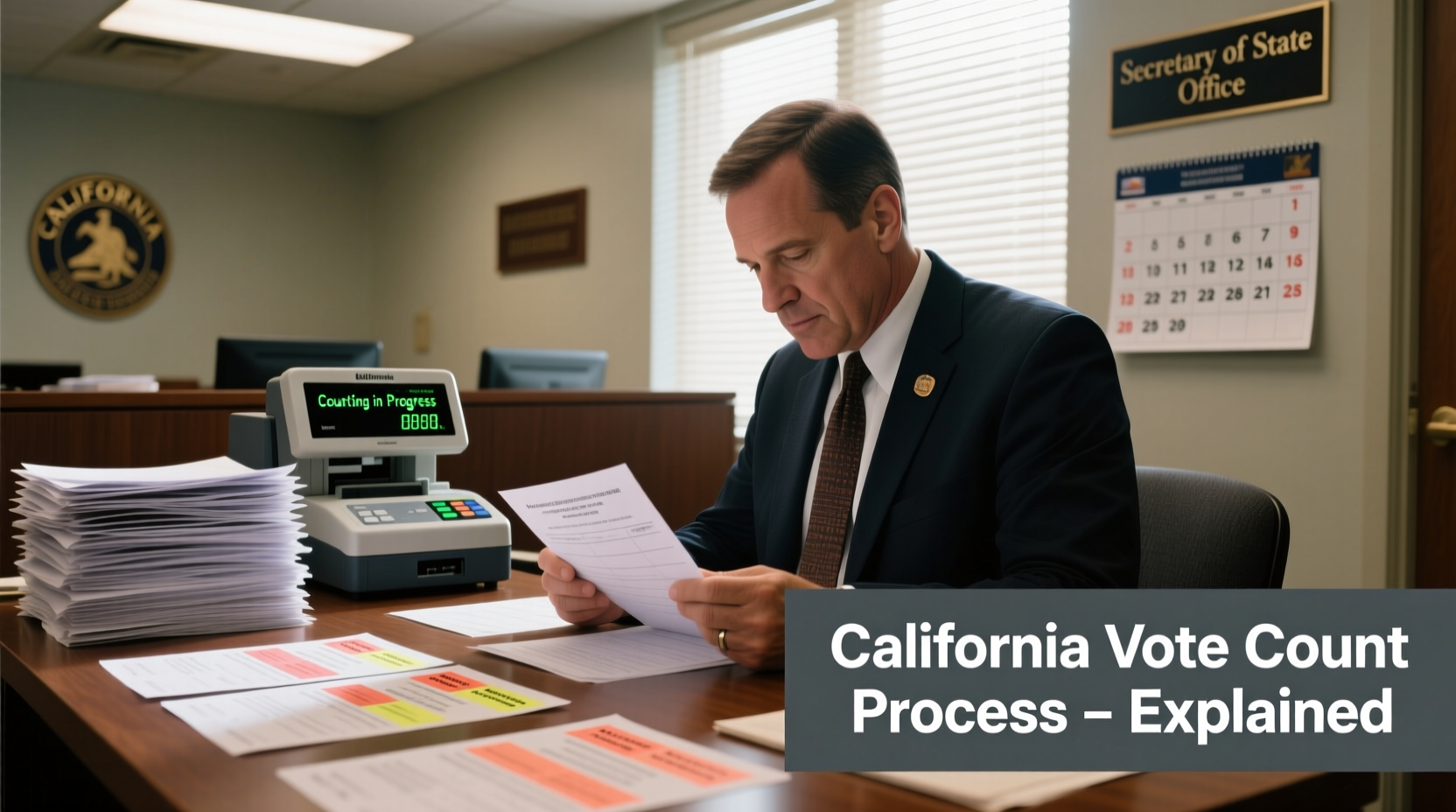 why is california still counting votes understanding the process