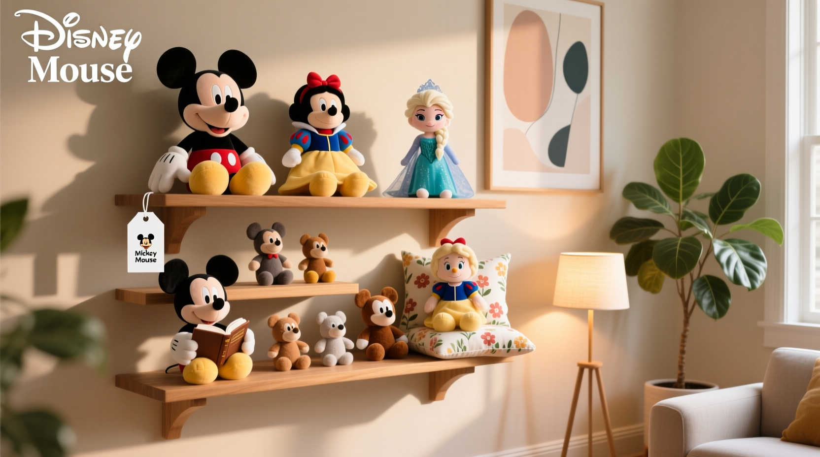creative and practical ways to showcase your disney plush toy collection at home