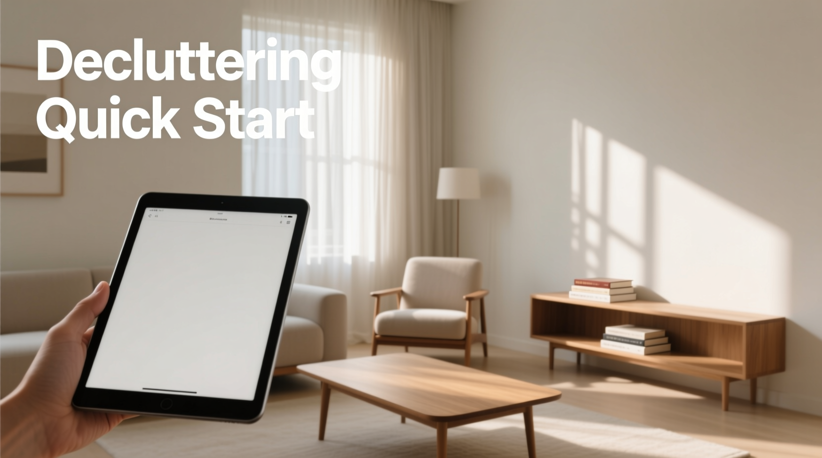 decluttering quick start