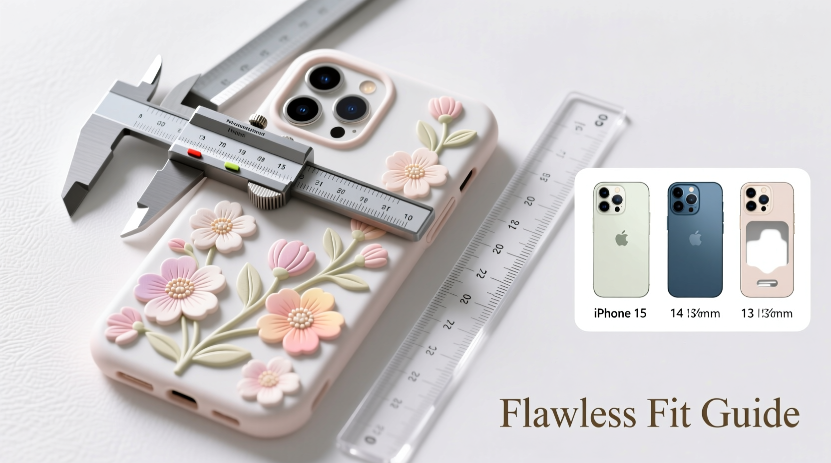 how to measure and select a floral iphone case for a flawless fit every time