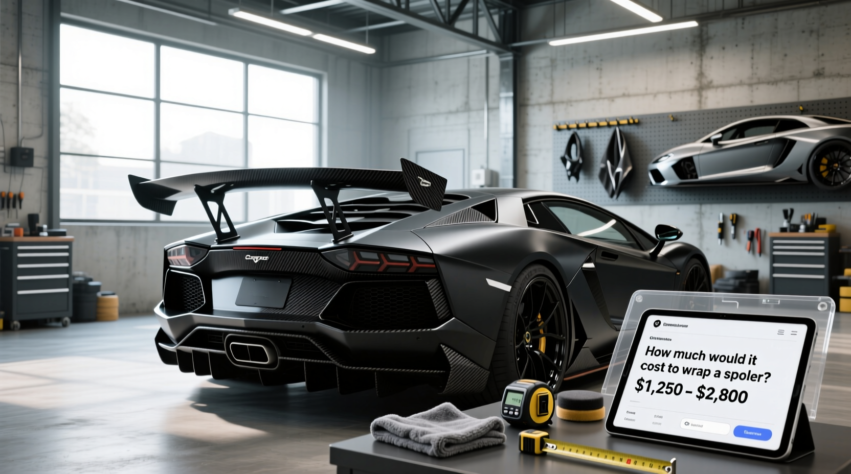 How to Choose a Custom Fiberglass Spoiler & Wrap: Buying Guide