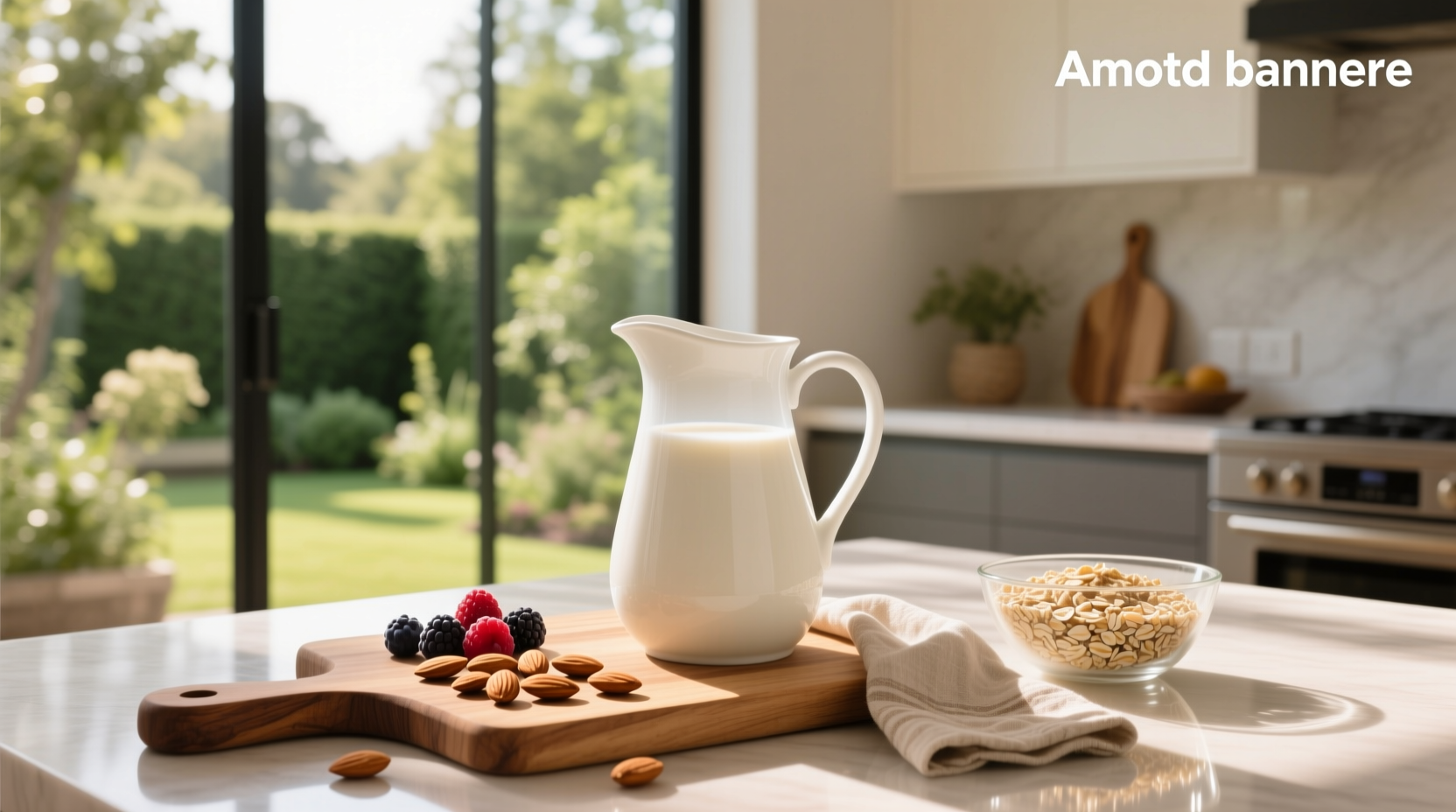 almond milk color explained