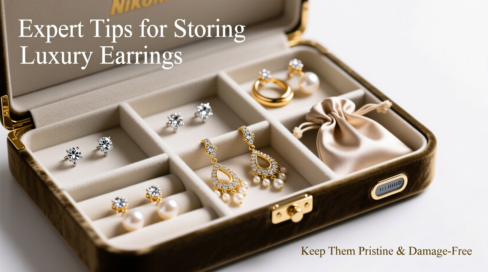 Expert Tips For Storing Luxury Earrings To Keep Them Pristine And ...