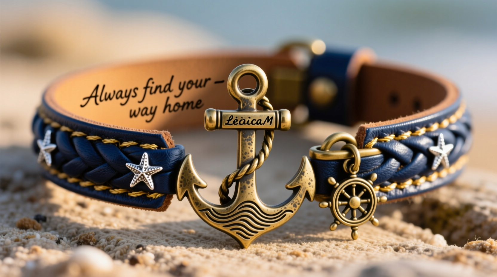 creative ways to personalize a handmade anchor bracelet for a unique touch