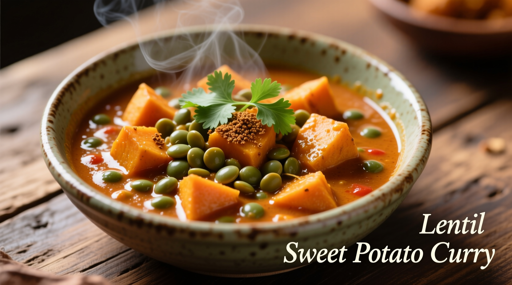 30-Minute Lentil Sweet Potato Curry Recipe (Vegan)