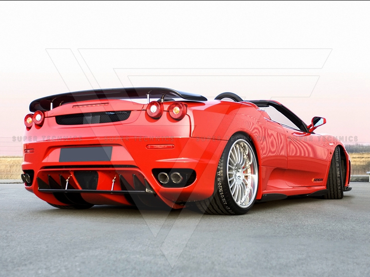 フェラーリ F430 用 HMスタイル カーボンファイバーリアウイング