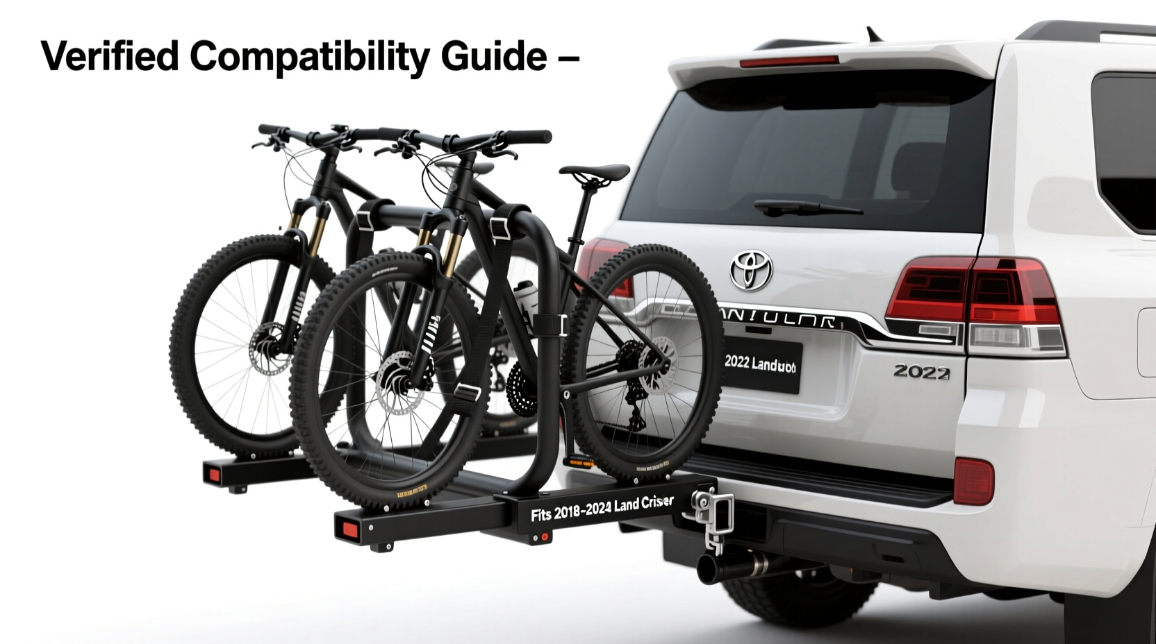 land cruiser tow hitch bike carrier