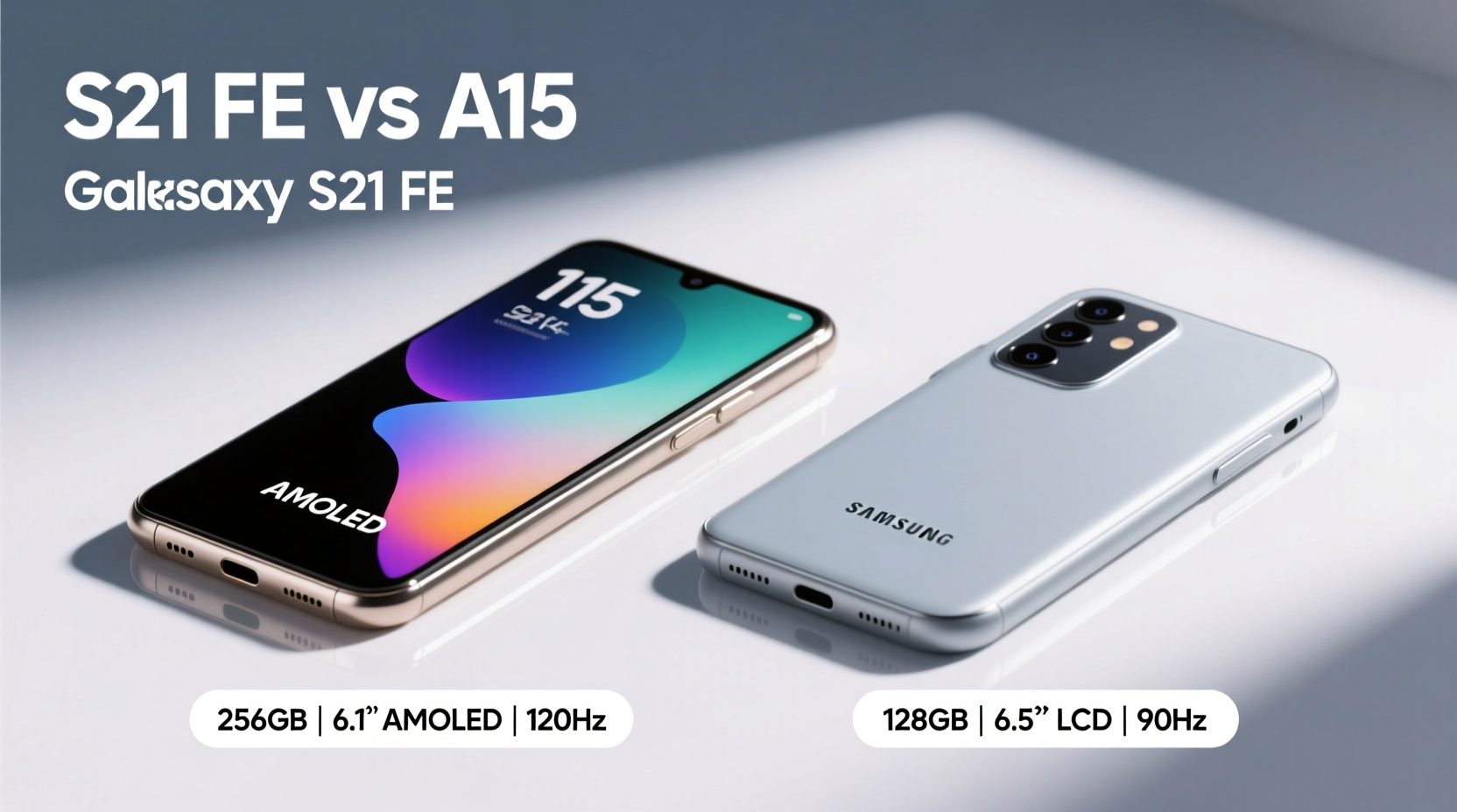 is the samsung s21 fe still worth it or is the a15 a better buy now