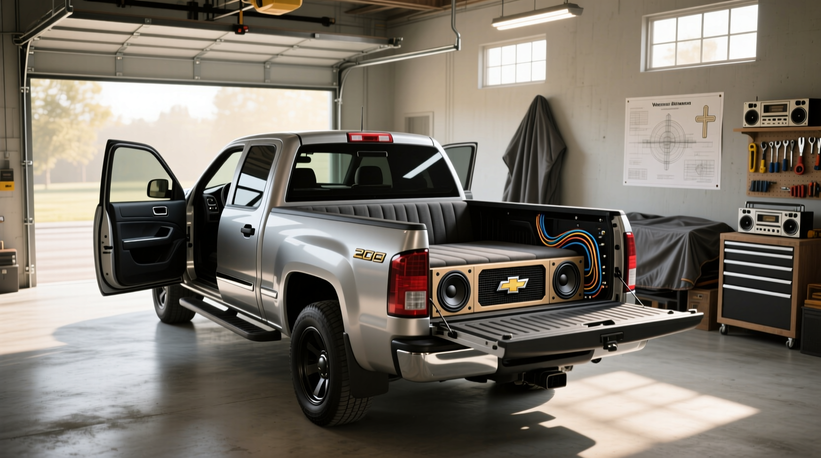 2006 Chevy Silverado Crew Cab Subwoofer Guide