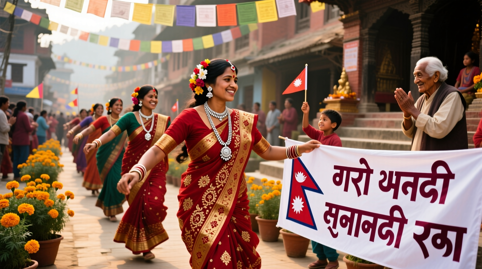 womens day in nepal