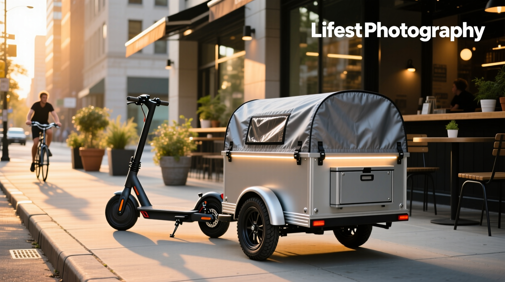 How to Choose an Electric Scooter Trailer Attachment Safely