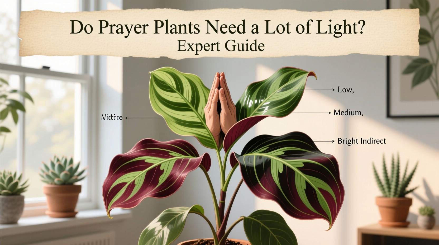 do prayer plants need a lot of light