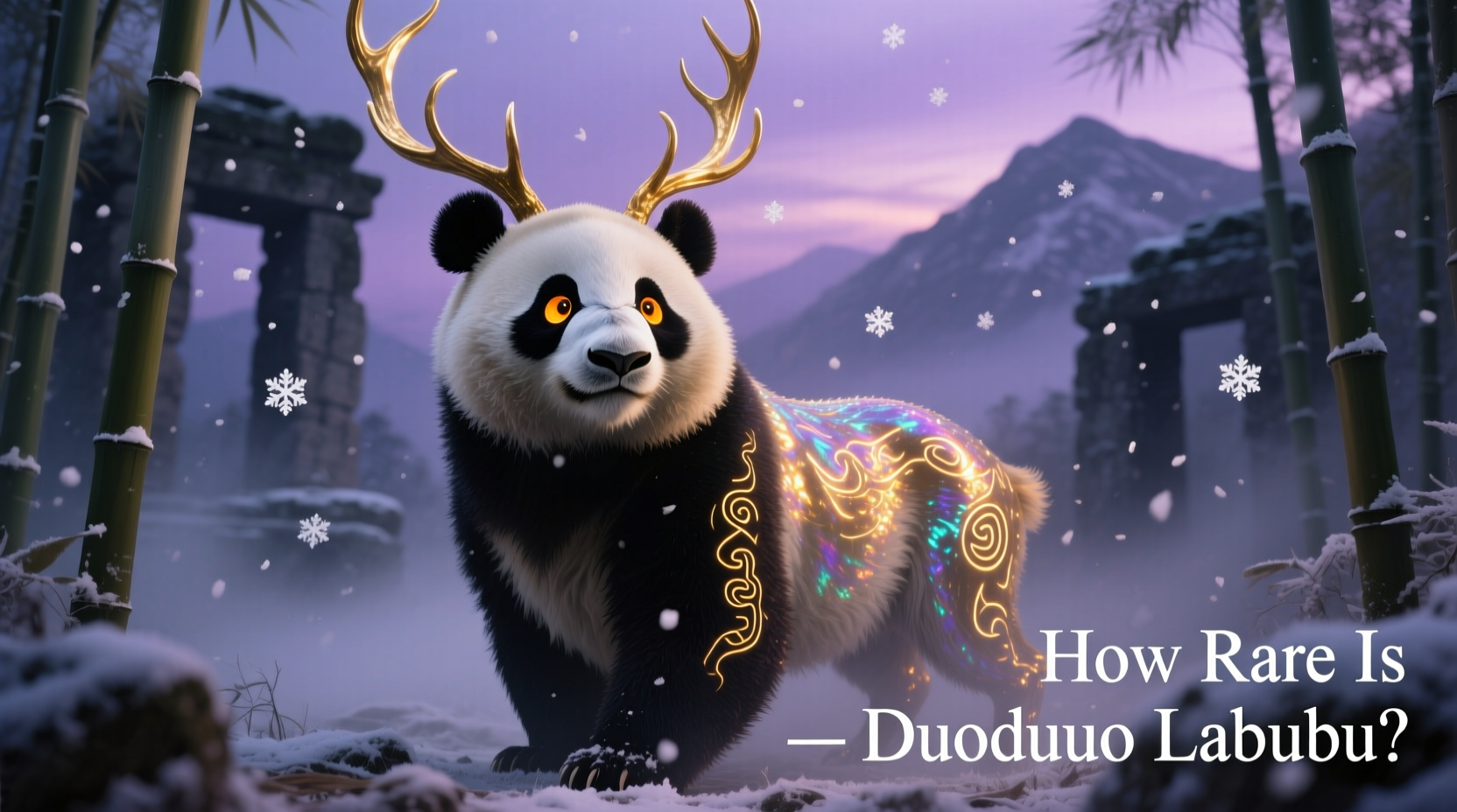 how rare is duoduo labubu