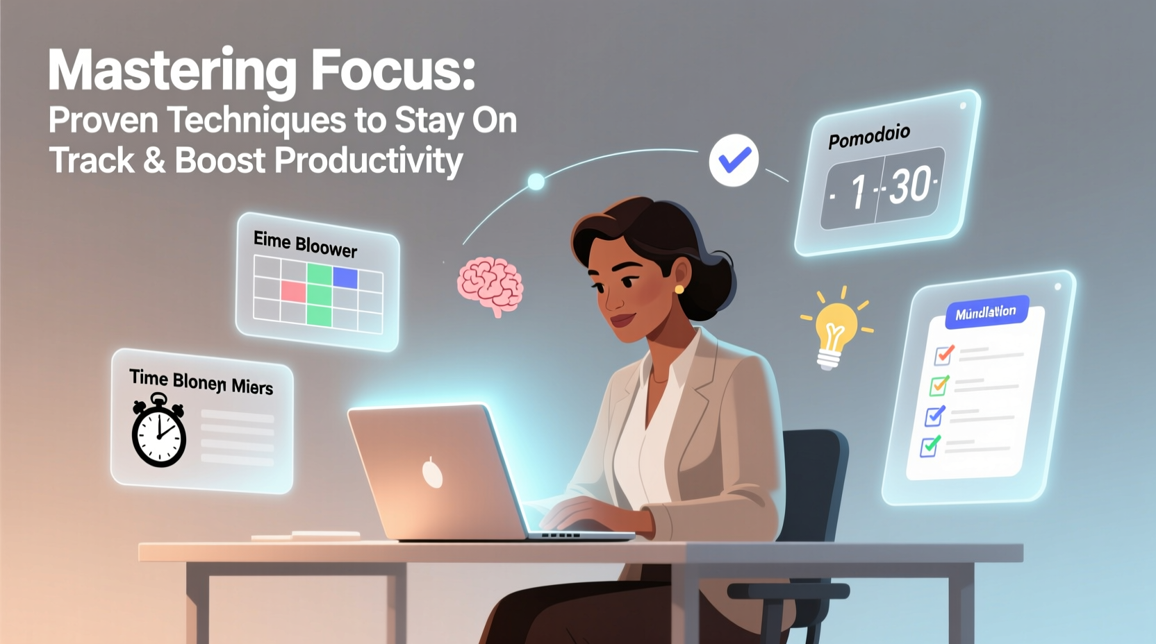 mastering focus proven techniques to stay on track and boost your productivity