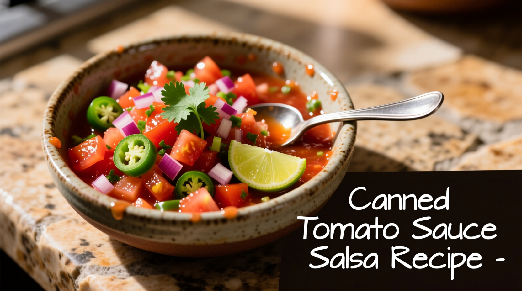 Canned Tomato Sauce Salsa Recipe: Quick & Flavorful