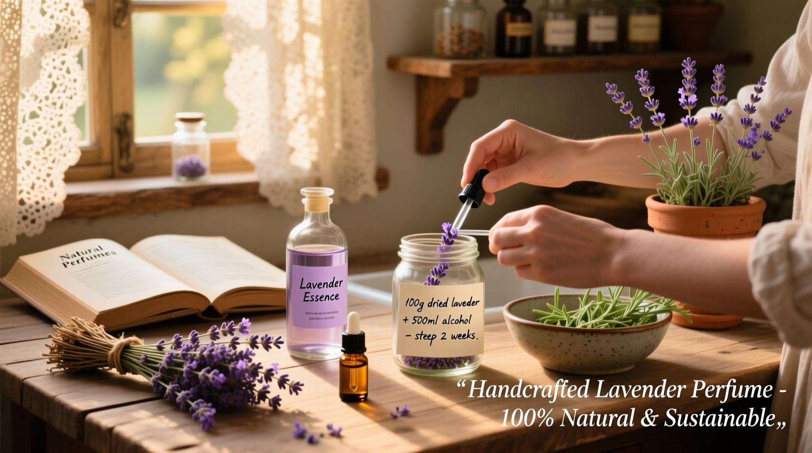 how to make lavender perfume