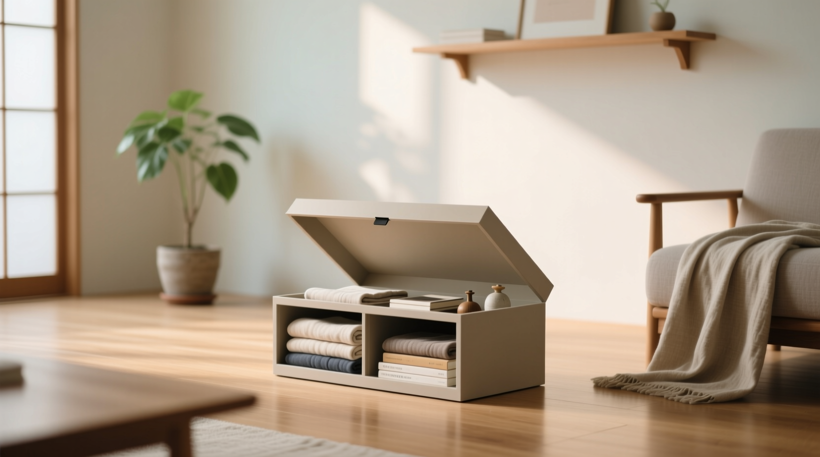 use maybe box to declutter with less stress