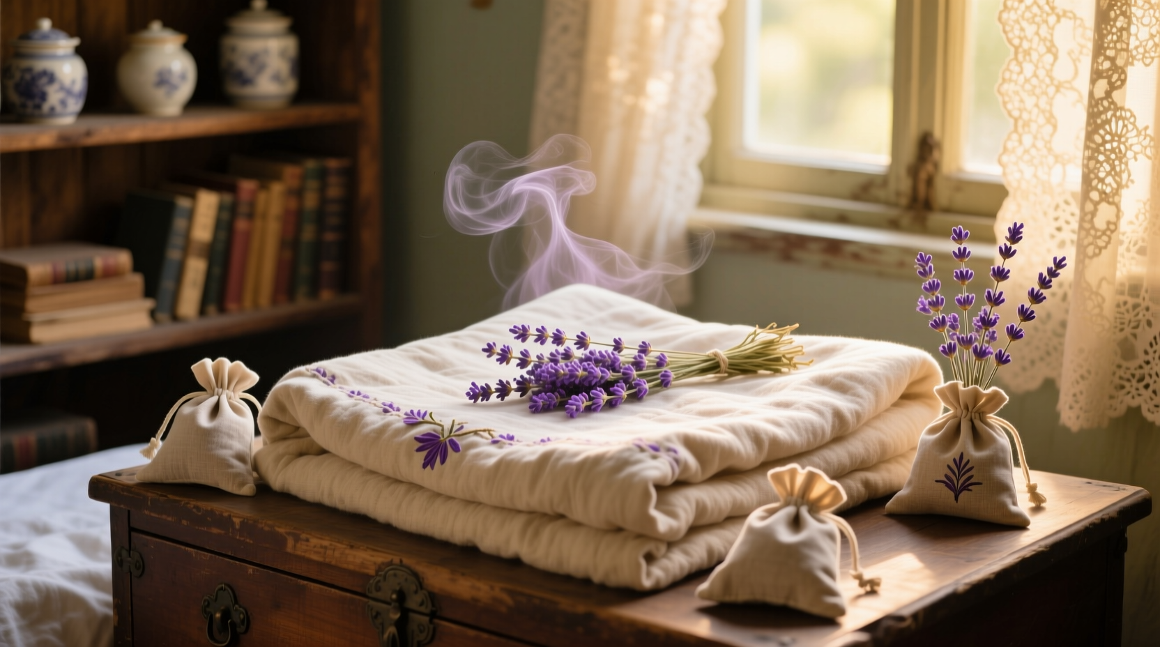 fend off moths with lavender instead of mothballs