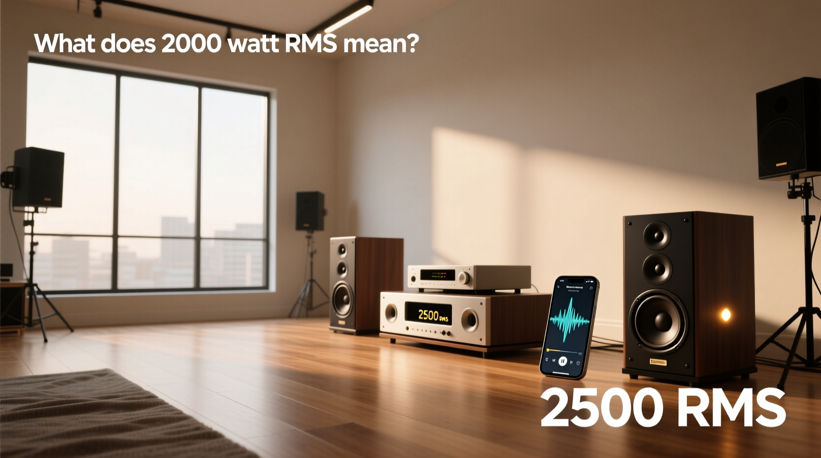 How to Choose 2500 RMS, What Does 2000 Watt RMS Mean? Buying Guide