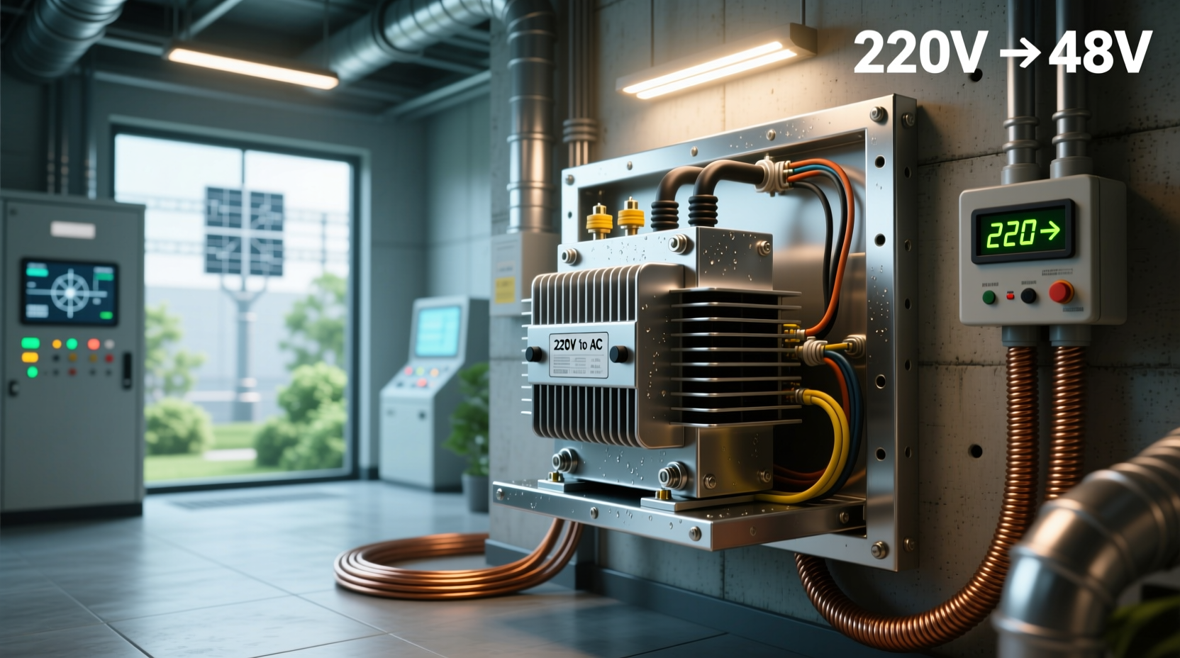 220v to 48v ac transformer guide