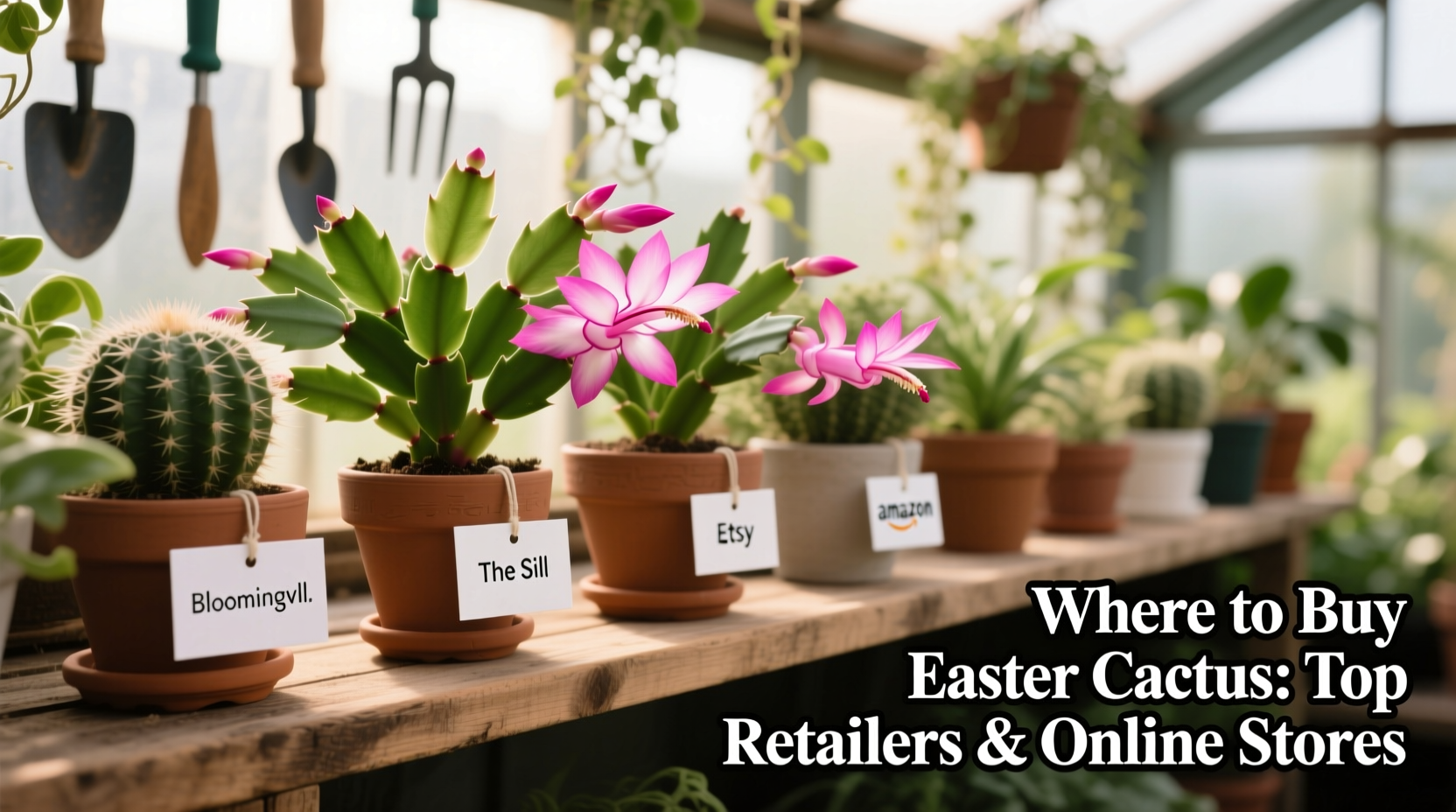 Where to Buy Easter Cactus: Top Retailers and Online Stores