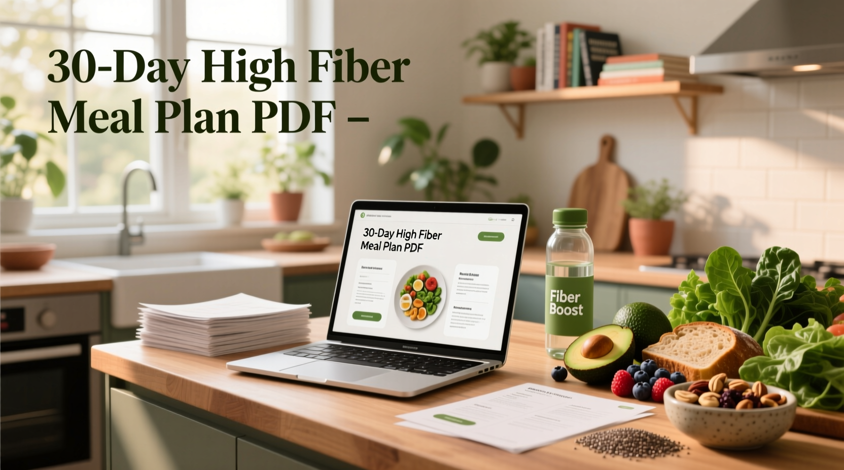 30 day high fiber meal plan pdf guide
