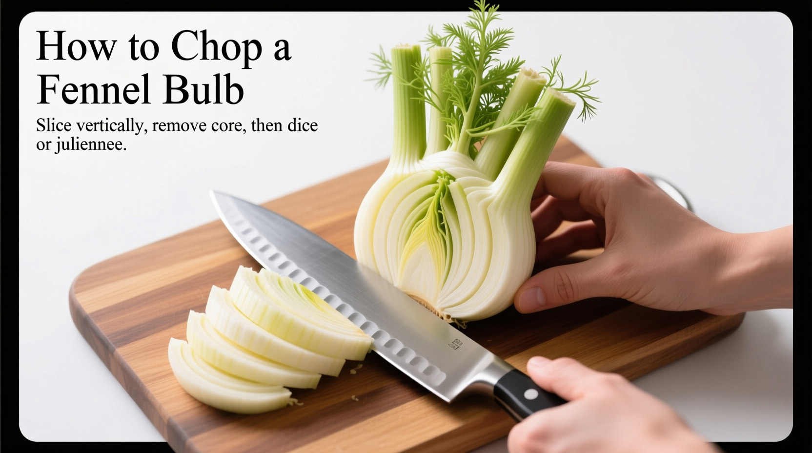 How to Chop Fennel Bulb: Step-by-Step Guide