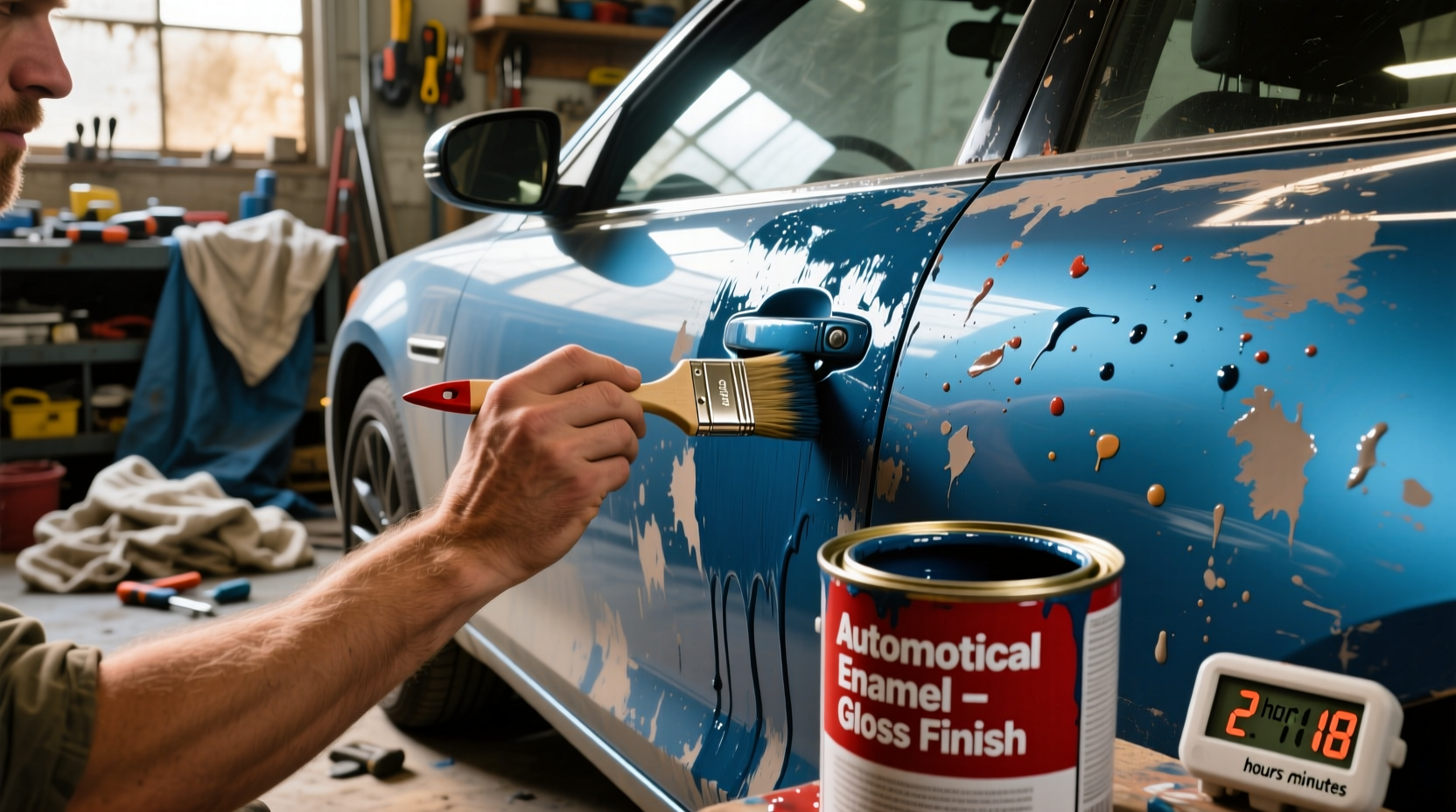 how difficult is it to paint a car