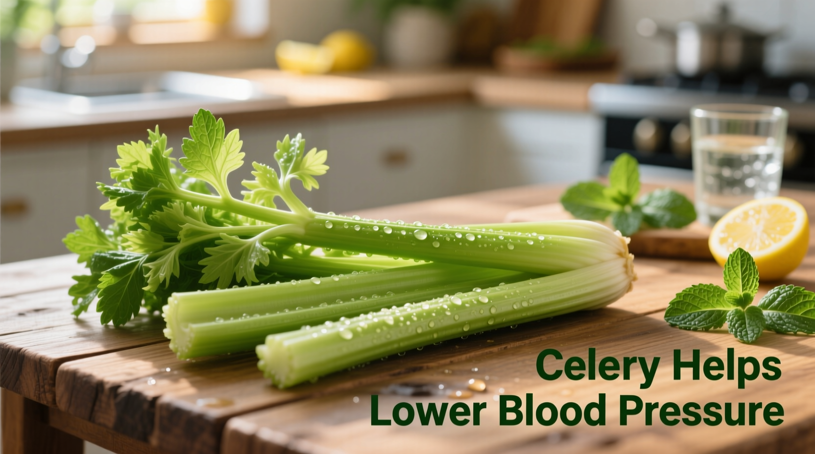 Celery for Blood Pressure: Science-Backed Benefits & Limits