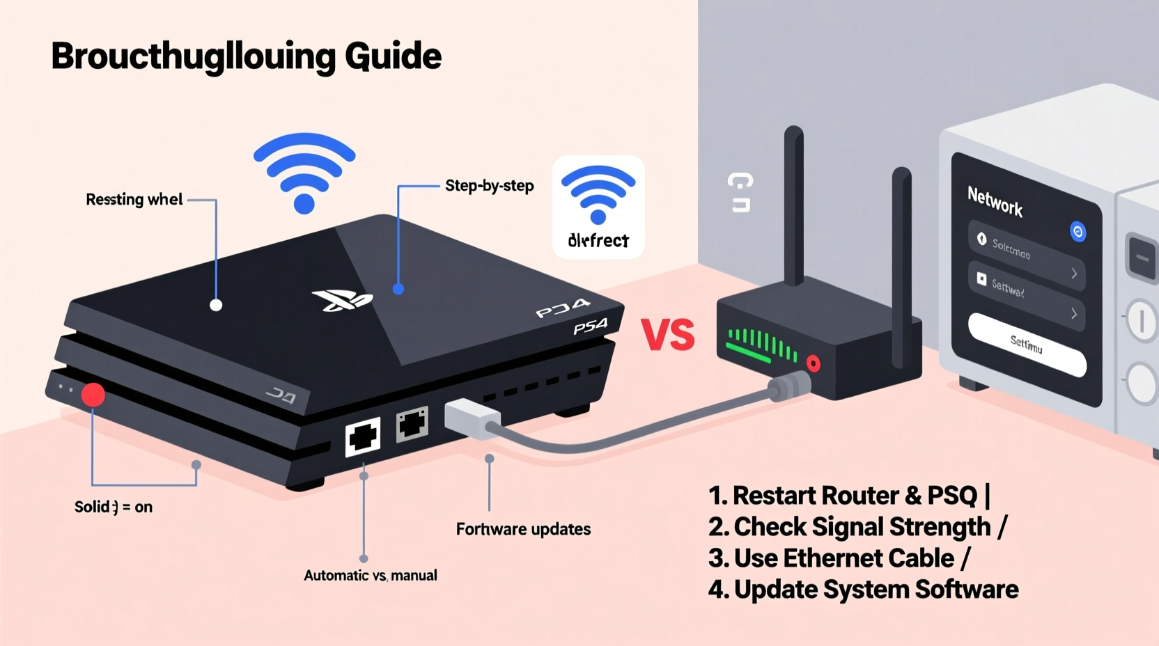 ps4 wont connect to the internet troubleshoot fix wi fi issues