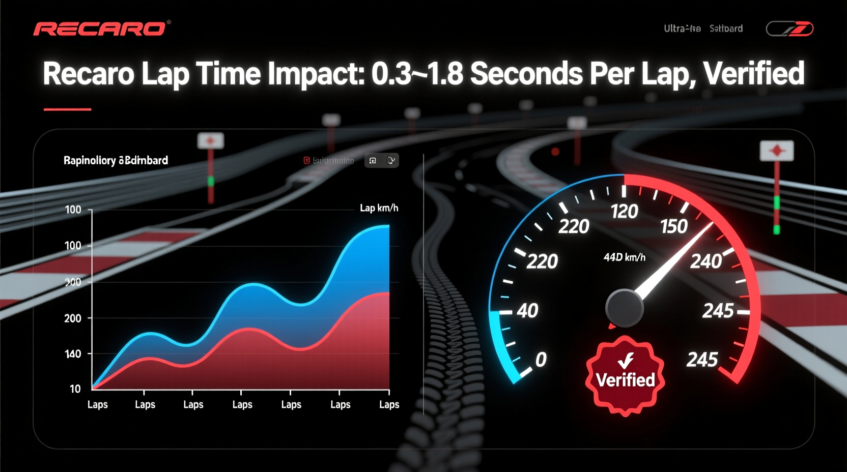 recaro lap time impact