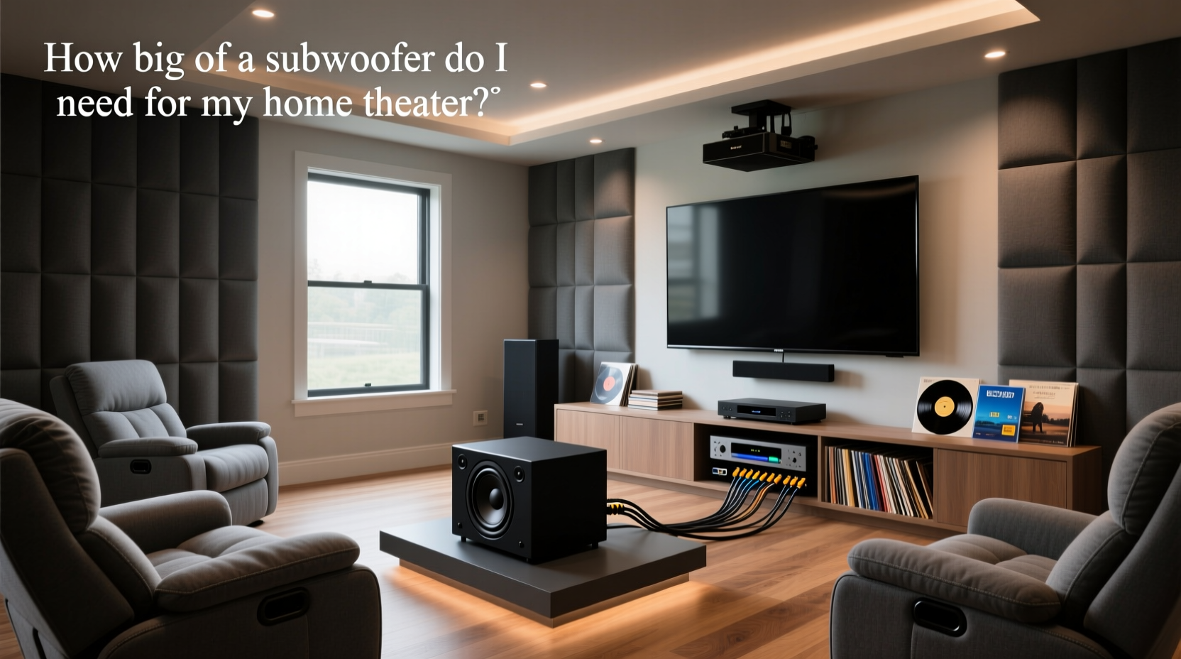 How to Choose a 15-Inch Powered Subwoofer for Home Theater