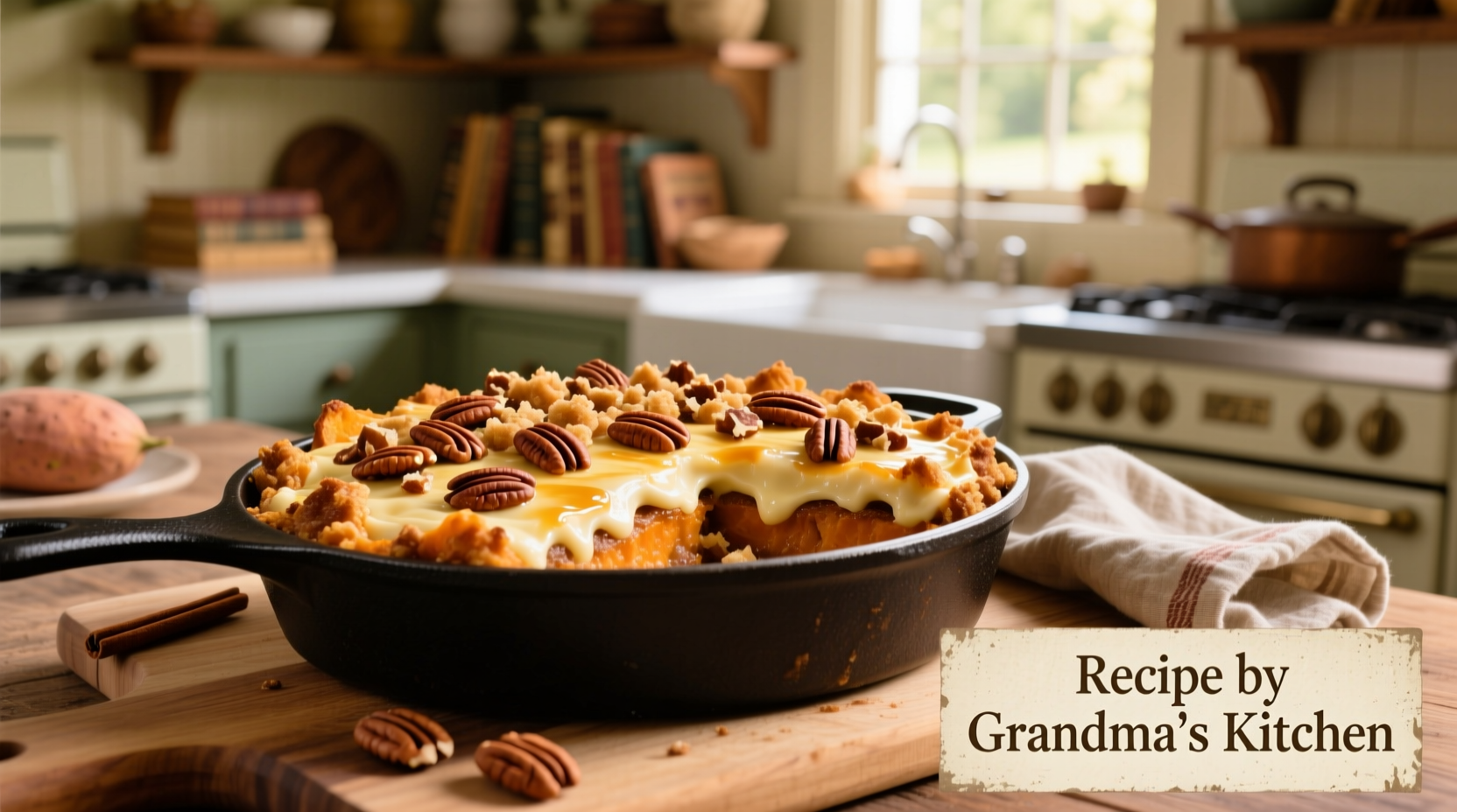 Perfect Sweet Potato Casserole Recipe with Pecans