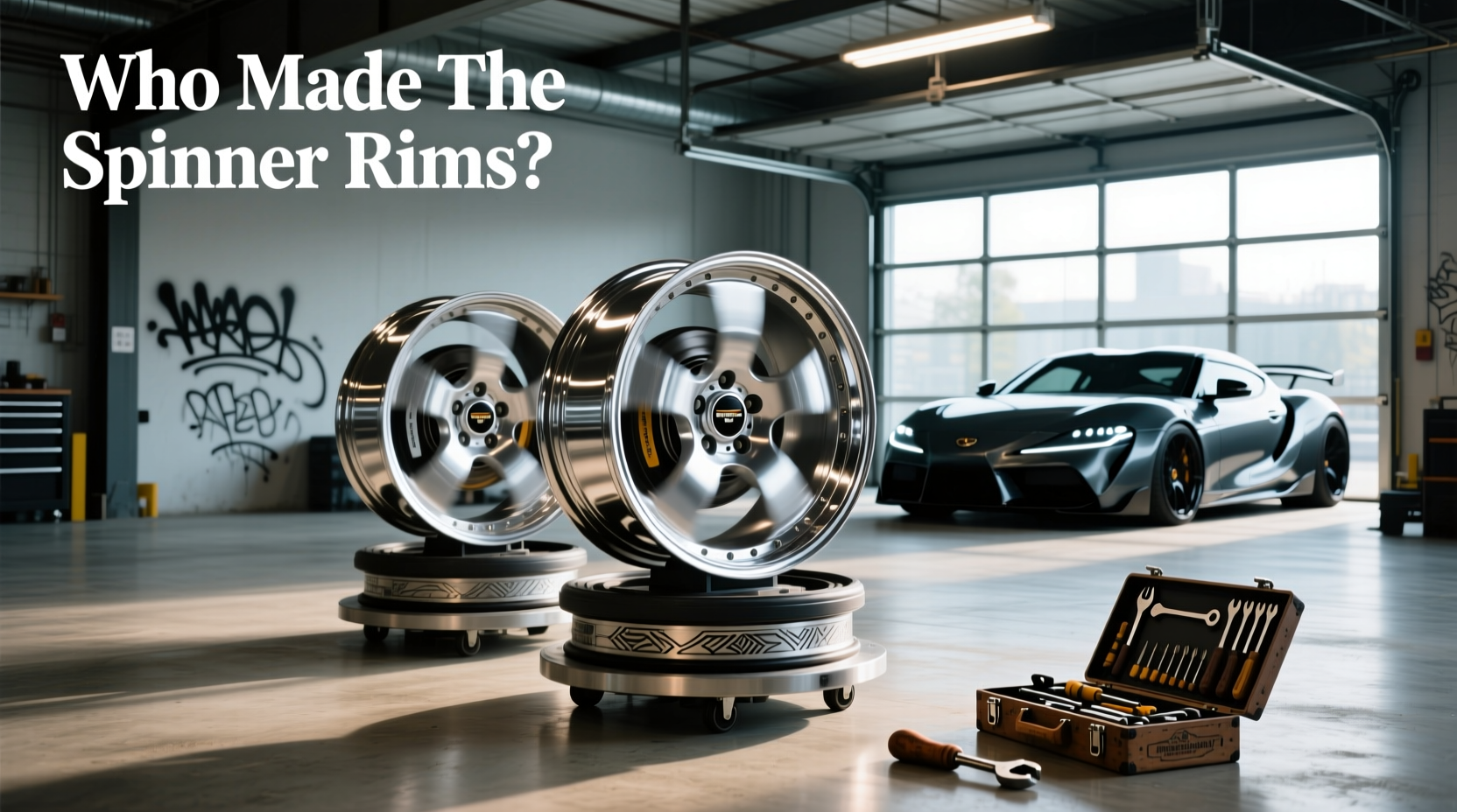 How to choose spinning hubcaps,Who made the spinner rims?