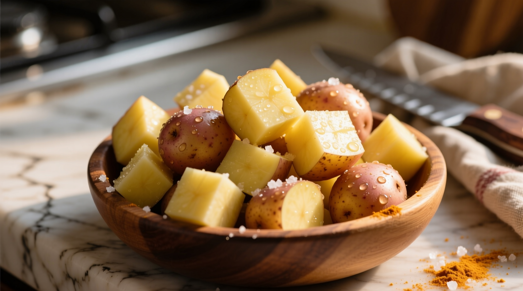 Diced Potato: Perfect Cuts, Cooking Times & Uses