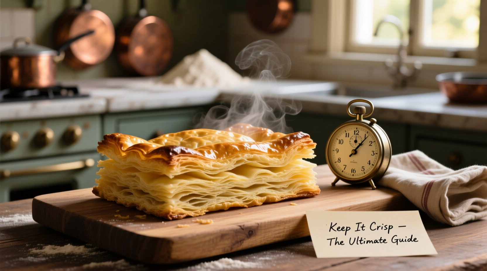 the ultimate guide to keeping baked puff pastry crisp and flaky overnight