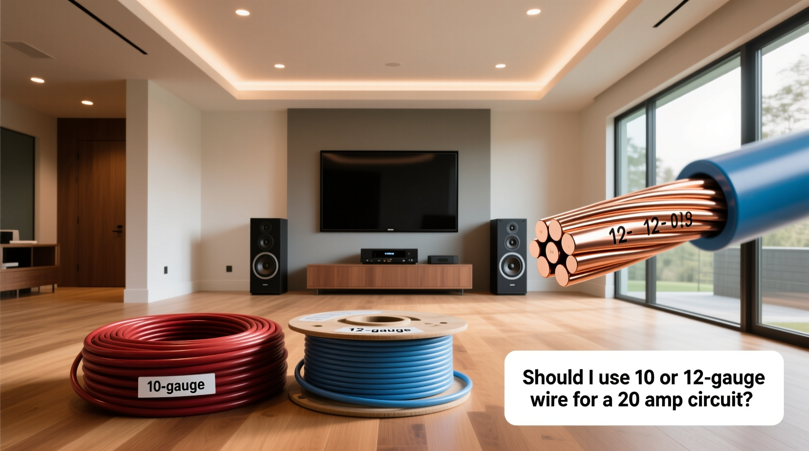 How to Choose Gauge Wire for Subwoofer and 20-Amp Circuits