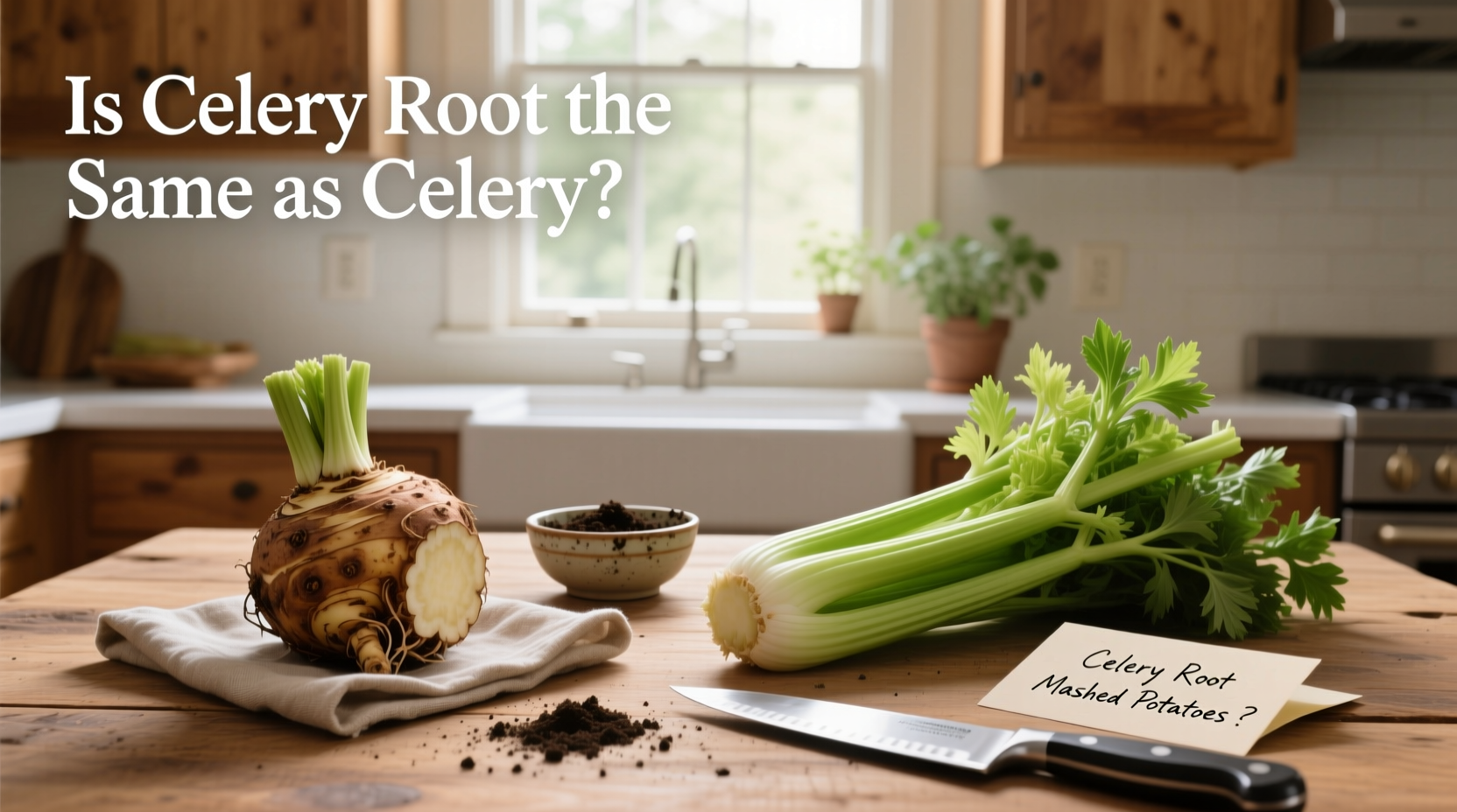celery root vs celery key differences
