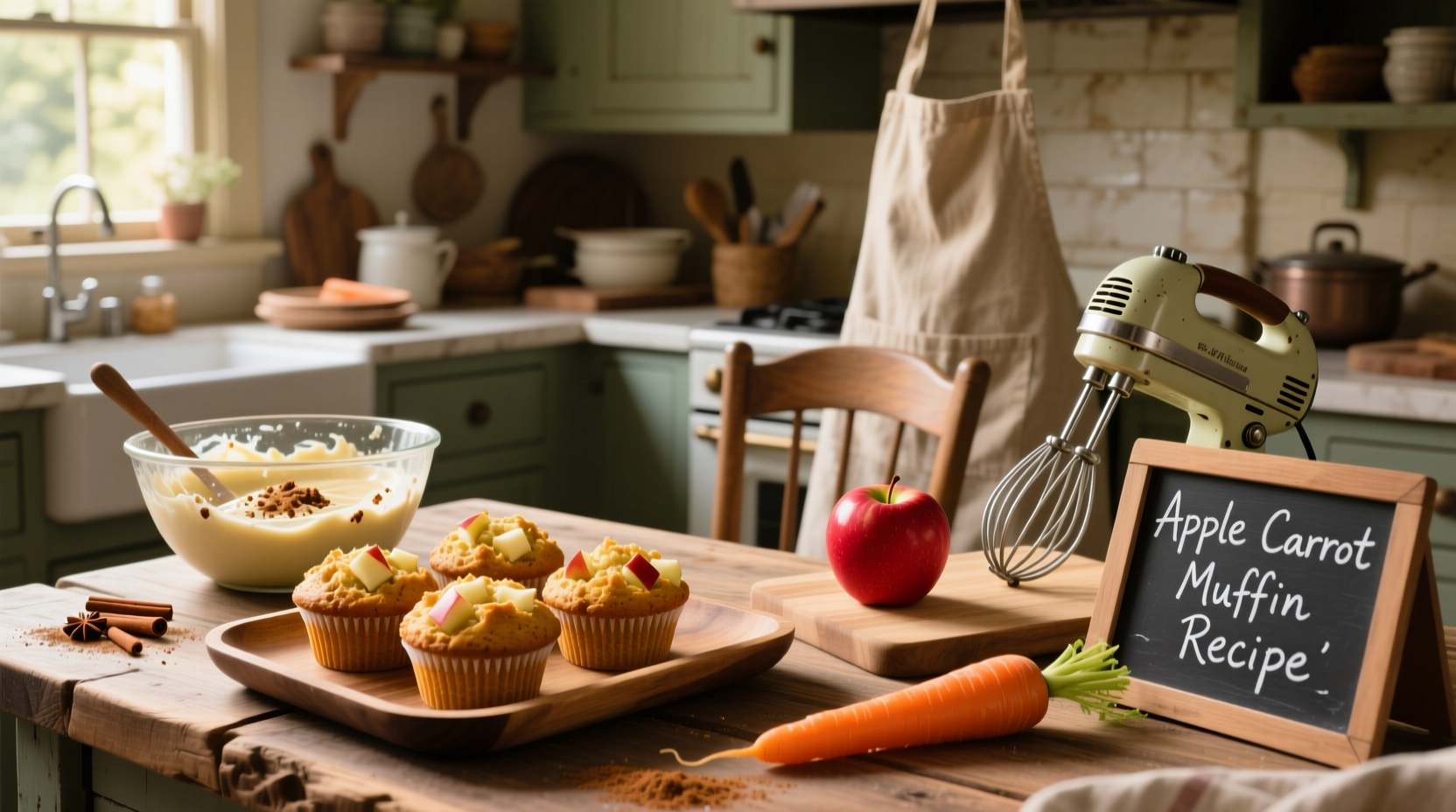 apple carrot muffin recipe guide