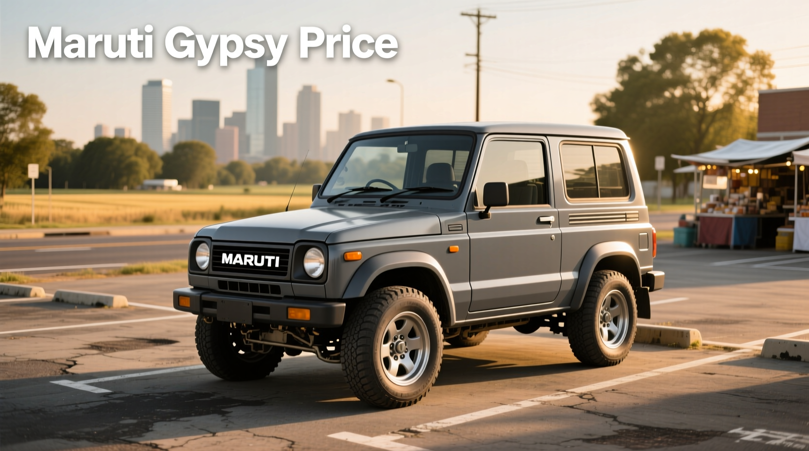What is the current Maruti Gypsy price and is it still available?