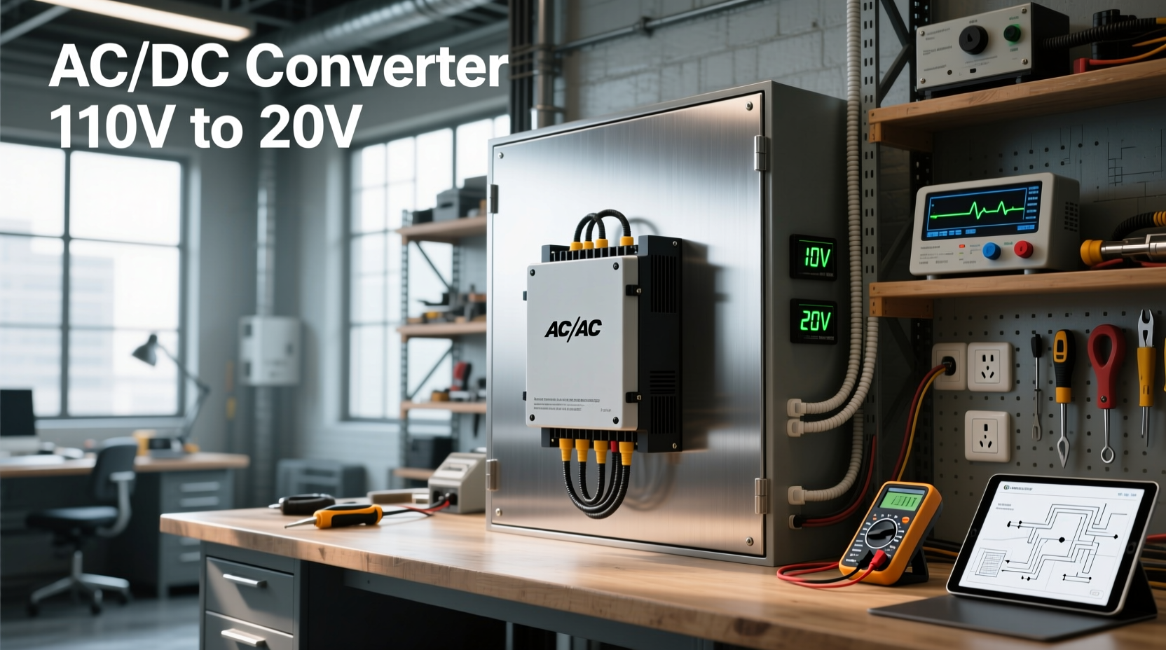 110v to 20v ac/dc converter guide